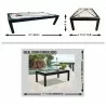 Panama Jack Indoor/Outdoor Billiards Table - Panama Jack Indoor/Outdoor Billiards Table