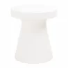 Essentials For Living Tack Accent Table in Ivory - LifestyleFront - Essentials For Living Tack Accent Table in Ivory - LifestyleFront