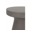 Essentials For Living Tack Accent Table in Slate Gray Concrete - Top Close-up - Essentials For Living Tack Accent Table in Slate Gray Concrete - Top Close-up