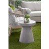 Essentials For Living Tack Accent Table in Slate Gray Concrete - Lifestyle