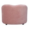 Tallin Accent Chair in Mauve Pink- back view 2