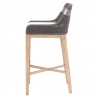Essentials For Living Tapestry Barstool in Dove Flat Rope - Side Angle