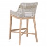 Essentials For Living Tapestry Barstool in Taupe White - Back Angled