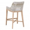 Essentials For Living Tapestry Barstool in Taupe White - Back Side Angle