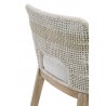 Essentials For Living Tapestry Barstool in Taupe White - Seat Back