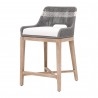 Essentials For Living Tapestry Counter Stool in Dove Flat Rope - Angled