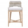 Essentials For Living Tapestry Counter Stool in Taupe White - Front