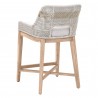 Essentials For Living Tapestry Counter Stool in Taupe White - Back Angled