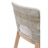 Essentials For Living Tapestry Counter Stool in Taupe White - Seat Back