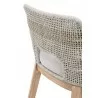Essentials For Living Tapestry Counter Stool in Taupe White - Seat Back - Essentials For Living Tapestry Counter Stool in Taupe White - Seat Back
