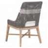 Essentials For Living Tapestry Dining Chair in Dove Flat Rope - Back Angled