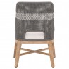 Essentials For Living Tapestry Dining Chair in Dove Flat Rope - Back View