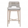 Essentials For Living Tapestry Outdoor Barstool in Taupe - Front