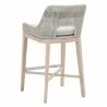 Essentials For Living Tapestry Outdoor Barstool in Taupe - Back Angled - Essentials For Living Tapestry Outdoor Barstool in Taupe - Back Angled