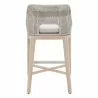 Essentials For Living Tapestry Outdoor Barstool in Taupe - Back - Essentials For Living Tapestry Outdoor Barstool in Taupe - Back