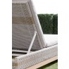 Essentials For Living Tapestry Outdoor Chaise Lounge - Recliner Frame Lifestyle