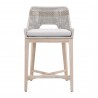 Essentials For Living Tapestry Outdoor Counter Stool in Taupe - Front