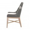 Tapestry Outdoor Dining Chair in Dove Flat Rope - Side
