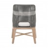 Tapestry Outdoor Dining Chair in Dove Flat Rope - Back