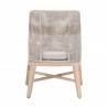 Tapestry Outdoor Dining Chair in Dove Flat Rope - Back