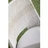 Tapestry Outdoor Dining Chair in Dove Flat Rope - Seat back - Tapestry Outdoor Dining Chair in Dove Flat Rope - Seat back