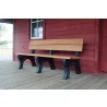 Polly Products Traditional Backed Bench - Polly Products Traditional Backed Bench