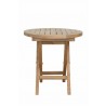 Anderson Teak Montage 20" Round Folding Table
