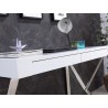 Casabianca York Office Desk - White Lifestyle