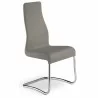 FLORENCE Collection Italian Taupe Leather Dining Chair by Talenti Casa - FLORENCE Collection Italian Taupe Leather Dining Chair by Talenti Casa