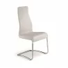 FLORENCE Collection Italian White Leather Dining Chair by Talenti Casa - FLORENCE Collection Italian White Leather Dining Chair by Talenti Casa