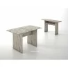 RITZ Extendable Vintage White Wash Console / Dining Table - RITZ Extendable Vintage White Wash Console / Dining Table