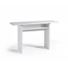 RITZ Extendable White Console / Dining Table - White Table - RITZ Extendable White Console / Dining Table - White Table
