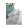 RITZ Extendable White Console / Dining Table