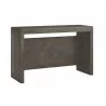 ELASTO Console Table In Black Marbled Grain Melamine - Angled - ELASTO Console Table In Black Marbled Grain Melamine - Angled