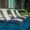 Telescope Casual Dune MGP Sling Stacking Hydro-Lounge Chaise - Telescope Casual Dune MGP Sling Stacking Hydro-Lounge Chaise