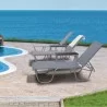 Telescope Casual Gardenella Sling Four Postion Stacking Lay Flat Armless Chaise - Telescope Casual Gardenella Sling Four Postion Stacking Lay Flat Armless Chaise
