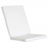 Folding Chair Cushion - White Cushion
