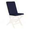 Folding Chair Cushion - Blue - Folding Chair Cushion - Blue