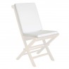 Folding Chair Cushion - White