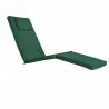5 - Position Steamer Chair - Green Cushion - 5 - Position Steamer Chair - Green Cushion