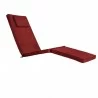 5 - Position Steamer Chair - Red Cushion - 5 - Position Steamer Chair - Red Cushion