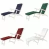 5 - Position Steamer Chair - Variety of Cushion Colors - 5 - Position Steamer Chair - Variety of Cushion Colors
