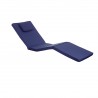 Chaise Lounger Cushion - Blue