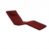 Chaise Lounger Cushion - Red