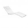 Chaise Lounger Cushion - White