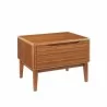 Greenington Currant Nightstand, Amber - Front Side Angle - Greenington Currant Nightstand, Amber - Front Side Angle