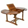 Oval Folding Table - Extended - Oval Folding Table - Extended