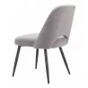 Zuo Modern Teddy Dining Chair in Gray - Side-Angled View - Zuo Modern Teddy Dining Chair in Gray - Side-Angled View