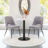 Zuo Modern Teddy Dining Chair in Gray - Lifestyle
