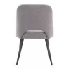 Zuo Modern Teddy Dining Chair in Gray - Back View - Zuo Modern Teddy Dining Chair in Gray - Back View